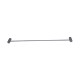 Lattice Edition Luxury Knurled Gunmetal Grey Single Towel Rack Rail 600mm